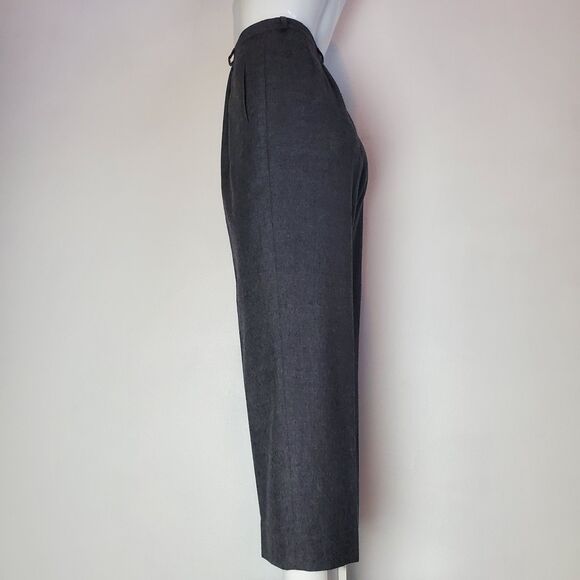 Vintage 80s/90s Bill Burns Gray Wool Trousers - Picture 1 of 7